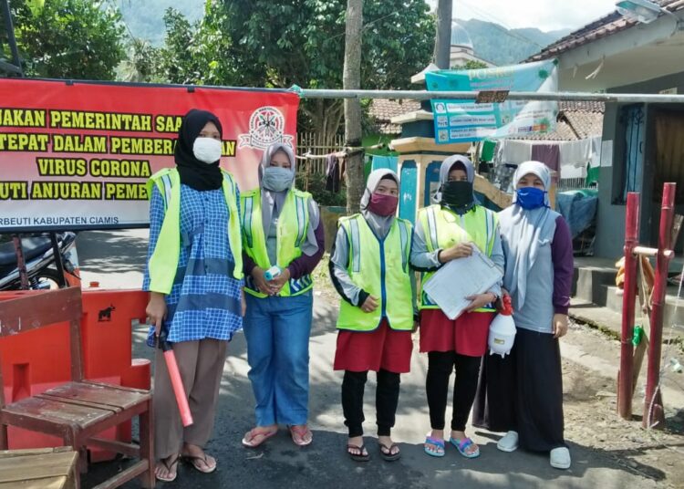 Kades Pamokolan Siapkan Relawan Srikandi Covid-19 Antisipasi Pemudik dari Zona Merah