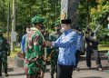 Satgas Koops Pinang Sirih Sektor Honai Timika Papua Disambut Plt. Walikota