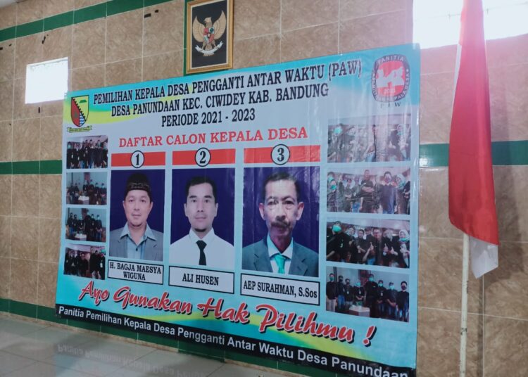 Pilkades PAW Desa Panundaan Berjalan Lancar, Pelantikan Menunggu Usulan Ke Bupati