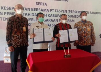 H. Dony Ahmad Munir MoU dengan PT TASPEN, Terkait ASN Sebagai Peserta