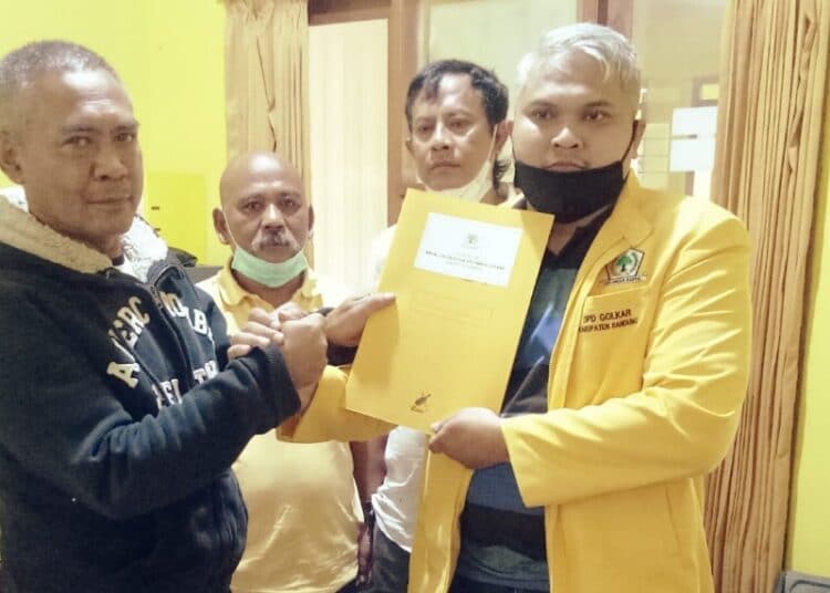 Tiga Kader Golkar Ambil Formulir Pendaftaran, Diantaranya H. Sugianto
