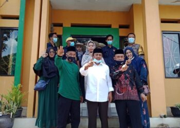 Tiga Calon Kades Manggungsari Kampenye Bersama