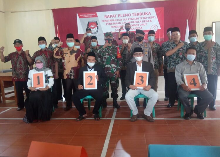 Empat Calon Kades Siap Rebut Hati Masyarakat Sodonghilir