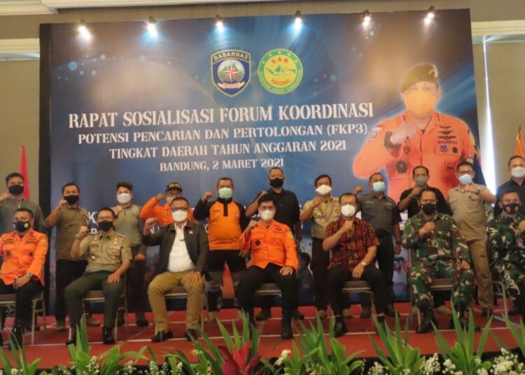 Basarnas Gelar Rapat Sosialisasi FKP3 Tingkat Jabar