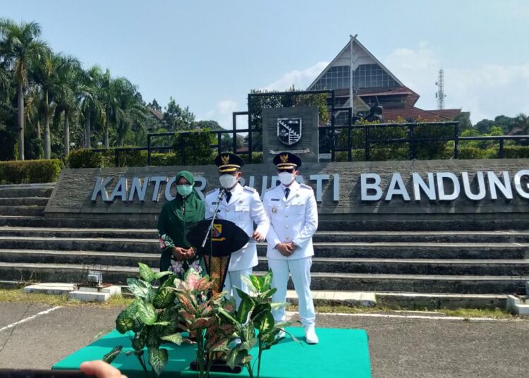 Resmi Dilantik Jadi Bupati Bandung, Kang DS Langsung Pidato Perdananya