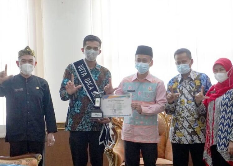 Wabup Tasikmalaya Audensi dengan Dispusipda Prov Jabar