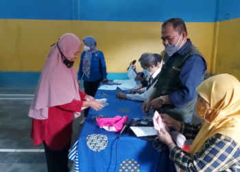 45 Kepala Keluarga Menerima BLT-DD Tahap 1 Tahun 2021