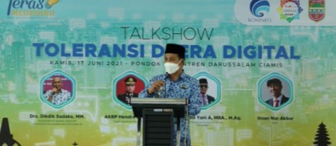 Wakil Bupati Ciamis: Gunakan Medsos dengan Bijak, Jangan Hilang Kontrol