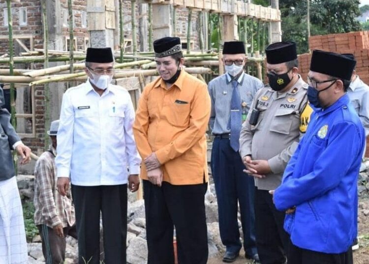 Sekda Hadiri Peletakan Batu Pertama Pembangunan Ma’hadiyah Centre