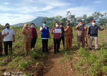 Tim Verifikasi Provinsi Jawa Barat Tinjau Lokasi Tukar Menukar Tanah Kas Desa