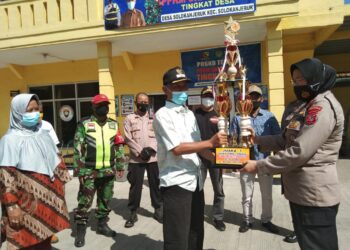 Desa Solokanjeruk Raih Penghargaan PPKM Darurat Terbaik