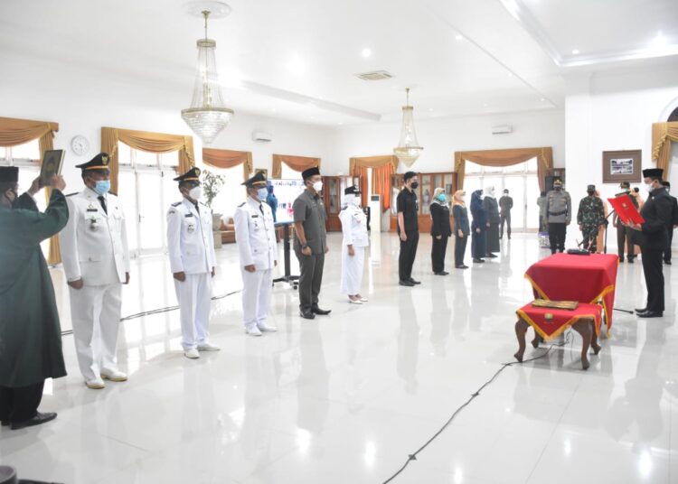 Bupati Lantik Pejabat Administrator, Pengawas dan Fungsional