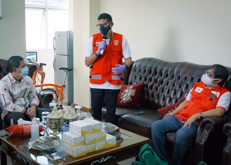 Bangkit dari Pandemi, Menparekraf Ajak Masyarakat Perkuat Kegiatan Kemanusiaan