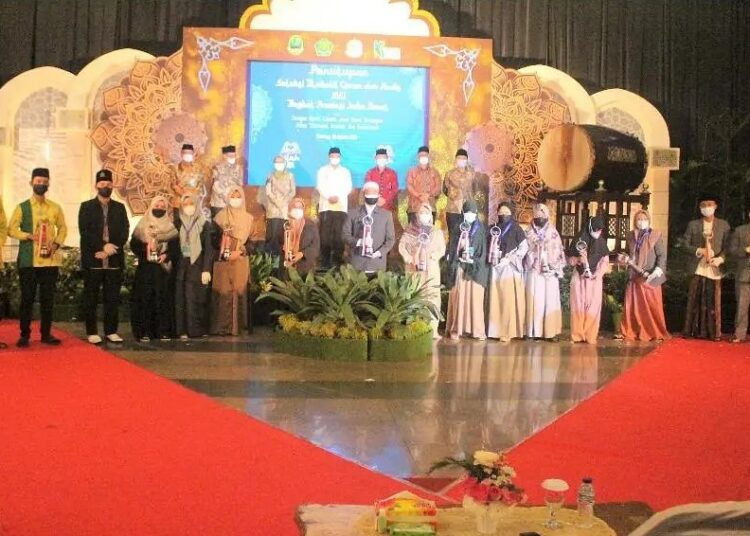 Kafilah Kab. Tasikmalaya, Raih Juara Umum STQH XVII Provinsi Jawa Barat 2021