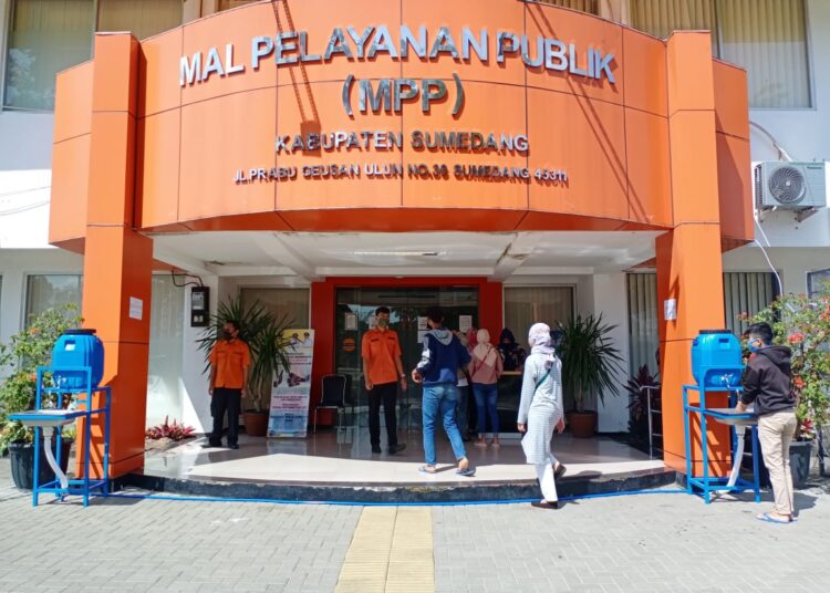 Mal Pelayanan Publik Hanya Melayani Secara Online Selama PPKM