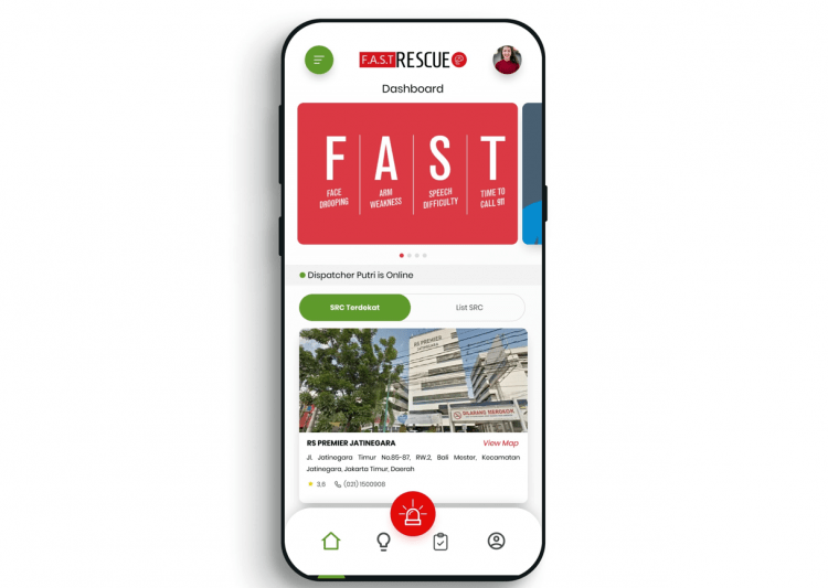 FAST Rescue, Aplikasi Membantu Tangani Pasien Stroke
