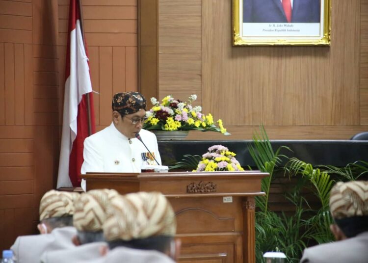 Walikota Tasikmalaya Menghadiri Rapat Paripurna Peringatan Hari jadi ke 20 Kota Tasikmalaya