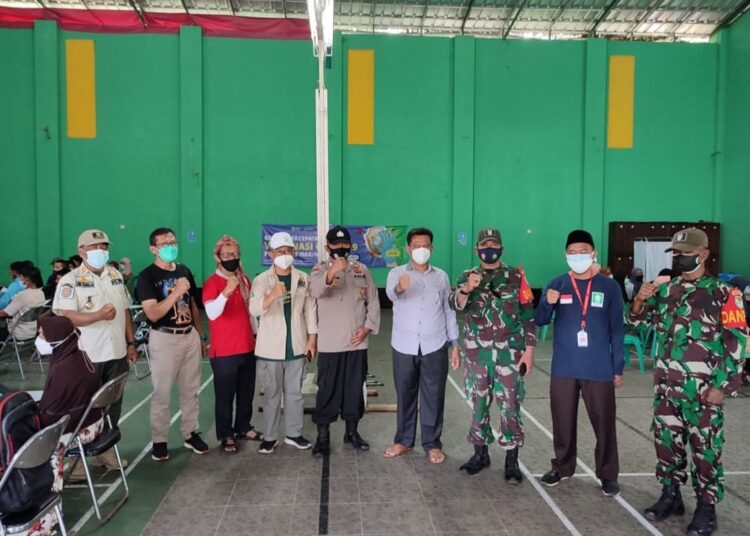 Warga Sambut Antusias Ikuti Gebyar 1000 Dosis Vaksinasi Dinaringgul