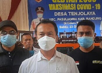 Warga Desa Tenjolaya Tinggal 1285 Orang Belum Divaksin, Dari 7321 Warga Wajib Vaksin