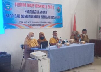 Dinkes Kab. Garut dan Pemdes Suci Sosialisasikan ODF