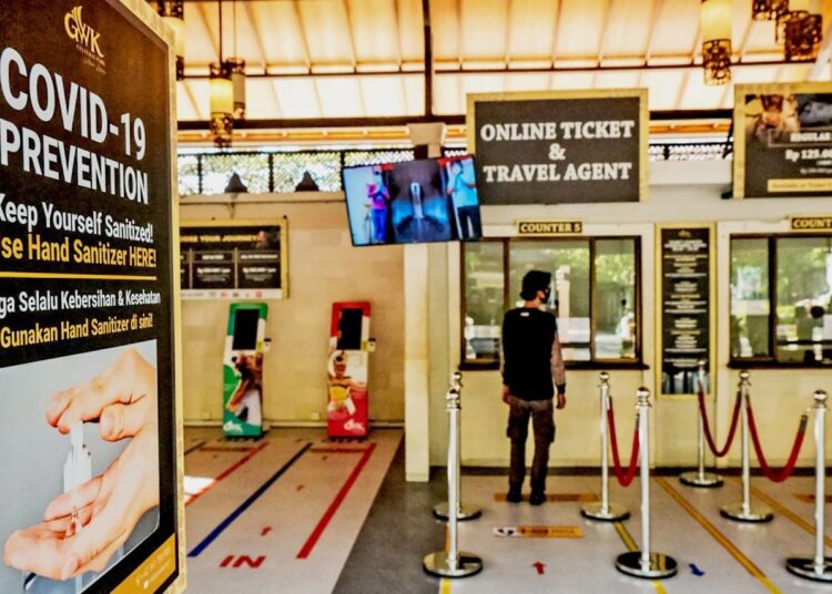 Penerapan protokol kesehatan di salah satu objek wisata. (Ilustrasi/Foto : Biro Komunikasi Kemenparekraf)