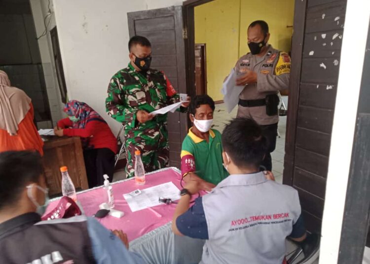 Pengecekan Mobile Vaccin UPT Puskesmas Kota Kaler