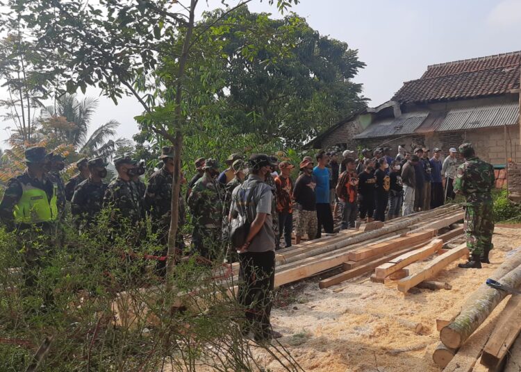 Kodim 0610/Sumedang Karya Bakti Perehaban Madrasah Al- Istiqomah