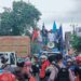 Buruh Sumedang Tuntut UMR