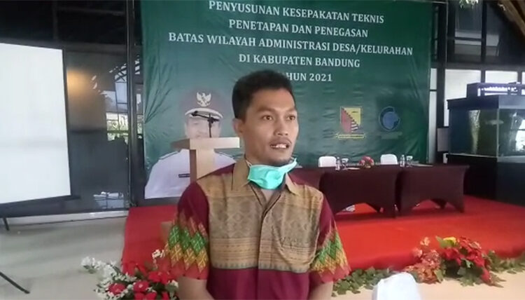 BIG Bantu Pemkab Bandung Dalam Penyelesaian Batas Desa dan Kelurahan