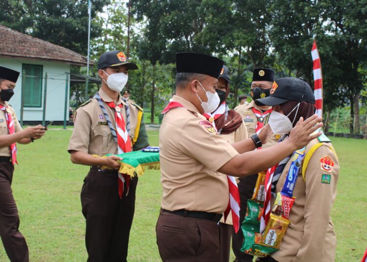 Staf Teritorial TNI AD Tutup Bakti Krida Pramuka Saka Wira Kartika Menyapa Desa 2021