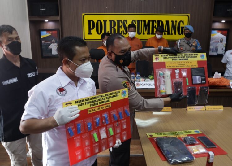 Polres Sumedang Ungkap Kasus Narkotika