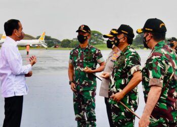 Presiden Tinjau Daerah Terdampak Erupsi Gunung Semeru