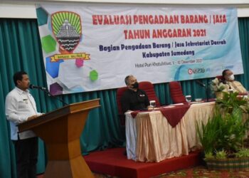 Bupati Minta Tahun 2022 Pengadaan Barang dan Jasa Dilaksanakan Awal Waktu