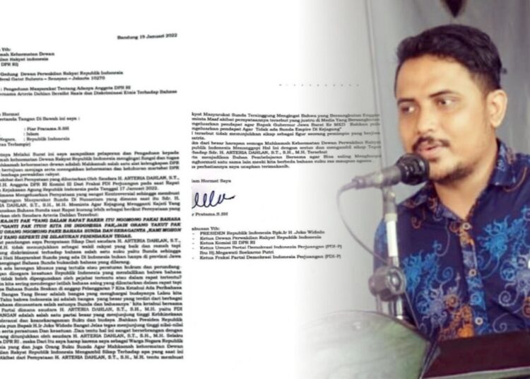 Komite Pencegahan Korupsi Jabar, Minta MK. DPR. RI, Mengambil Sikap Tegas Terhadap Arteria Dahlan