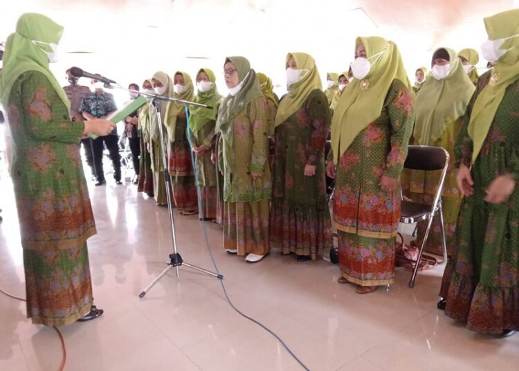 Pelantikan Pengurus Anak Cabang Muslimat NU Kecamatan Sumedang Utara