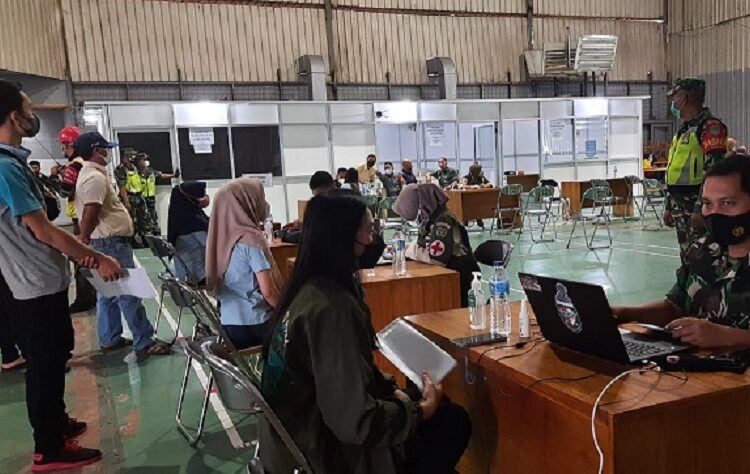 Kodim 0610/Sumedang Terus Gelar Vaksinasi Massal