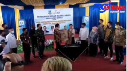 Pasar Rakyat Leles Resmi Dibuka Wakil Menteri Perdagangan Republik Indonesia