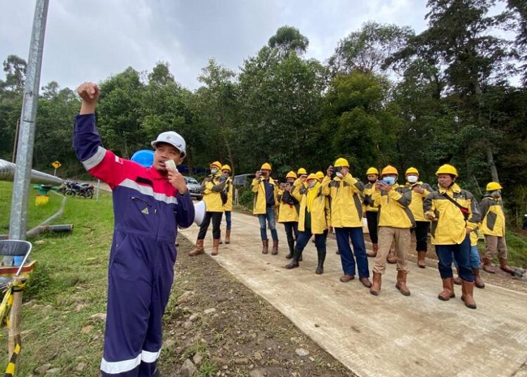 Ajak Insan Pers Site Visit WKP Patuha, Pihak Geodipa Sampaikan Aktivitas Proyek Panas Bumi