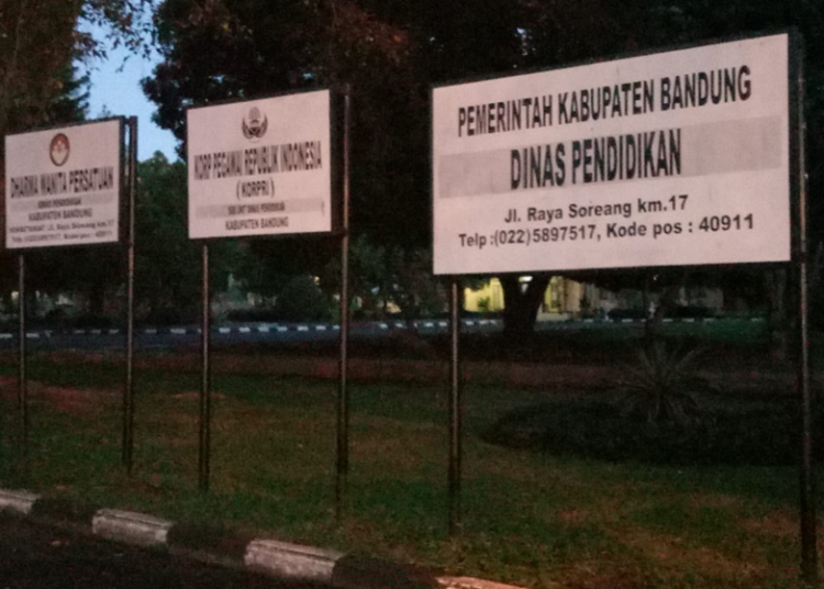 Sebaiknya Bupati Bandung & Baperjakat Segera Lakukan Evaluasi Kinerja Disdik Kab. Bandung