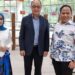 CEO UMKM Jabar, Riezka Rahmatiana, foto bersama dengan Owner HAO MART dan Ketua HIPMI Jabar