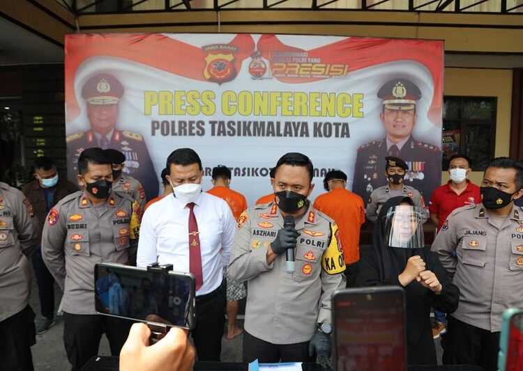 PPA Sat Reskrim Polres Tasikmalaya Kota Amankan Pelaku Persetubuhan Anak Dibawah Umur
