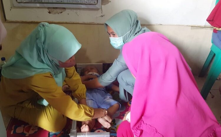 Kelurahan Kota Wetan Kecamatan Garut Kota Lakukan Penimbangan dan Pengukuran Tinggi Balita