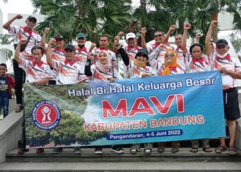 MAVI Kab. Bandung Raker dan Halal Bihalal di Pangandaran