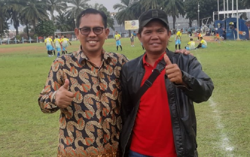 H. Aceng Rony Syahbana (kiri)i