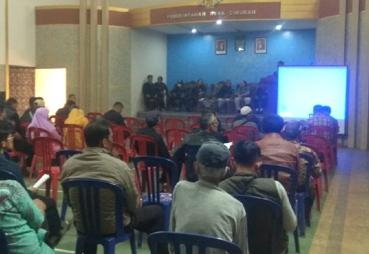 14 Desa dan Kelurahan Ikuti Penetapan Batas Desa Se-Kecamatan Karangpawitan
