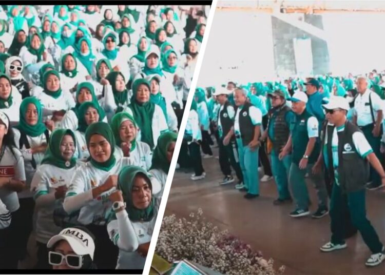 Wow Keren! Senam Bedas Cetak Rekor Muri, 350 Ribu Berseragam, Peserta Komplen Harga Kaos Kemahalan