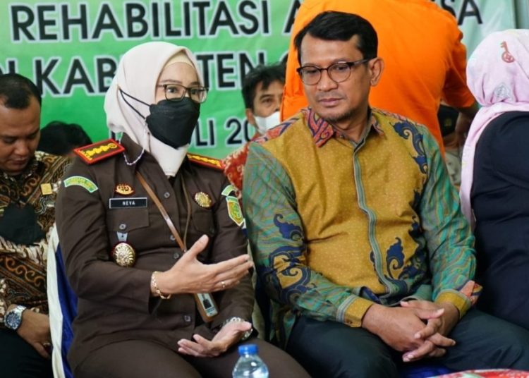 Wakil Bupati Garut dr Helmi Budiman Resmikan Balai Rehabilitasi Adhyaksa.