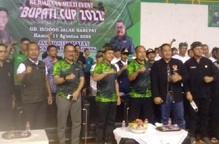 Bupati Buka Kejuaraan Multievent Bupati Cup Lima Cabor