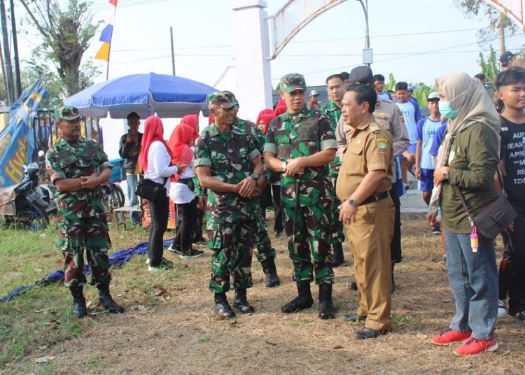 Komandan Kodim 0610/Sumedang Pantau Kondisi Koramil