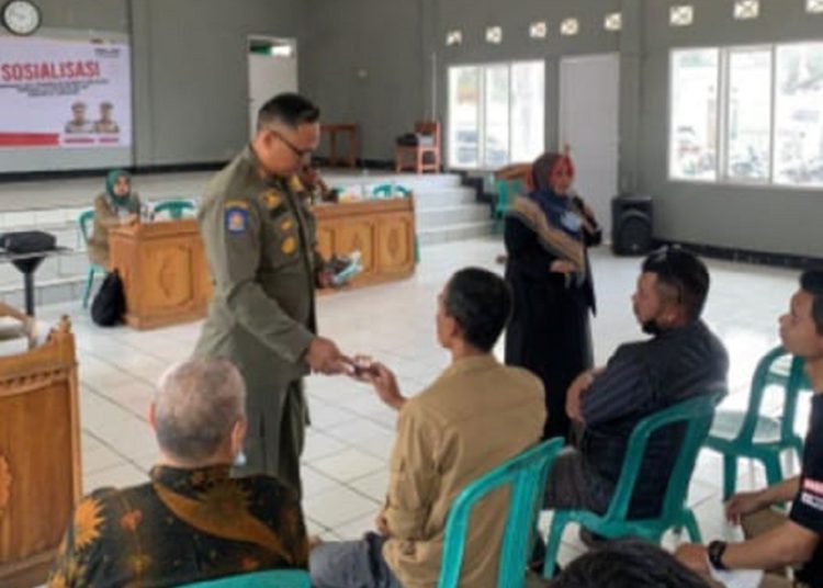 Satpol-PP Kembali Sosialisasi Pengawasan Barang Kena Cukai